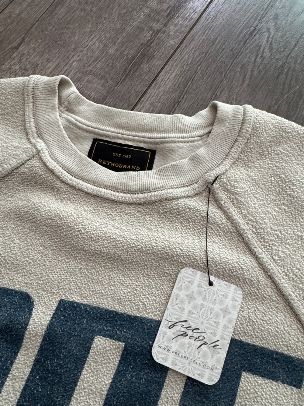 NWT free people Original Retro Brand Apres Ski Pullover XS - Picture 8 of 8